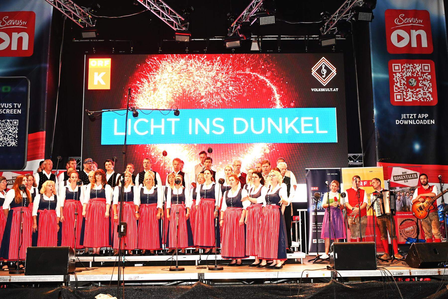 Klagenfurt: Singen um den Lindwurm war wieder ein voller Erfolg