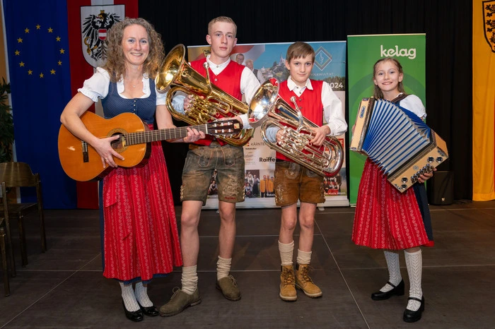 Die Familienmusik Paulitsch spielte auf