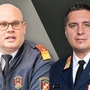 Socher (rechts) bezieht Stellung zum Interview mit Feuerwehrchef Schifferl 