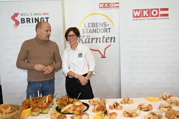 Walex Catering und Schülerinnen der PTS Völkermarkt sorgten sich um das „leibliche Wohl“