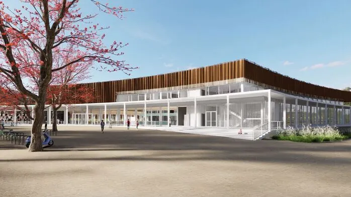 Das neue Klagenfurter Hallenbad ist laut Informationen der Stadt im Zeit- und Kostenplan