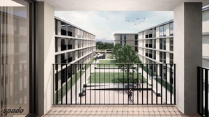 Visualisierung des Projekts des Kärntner Siedlungswerks (KSW)