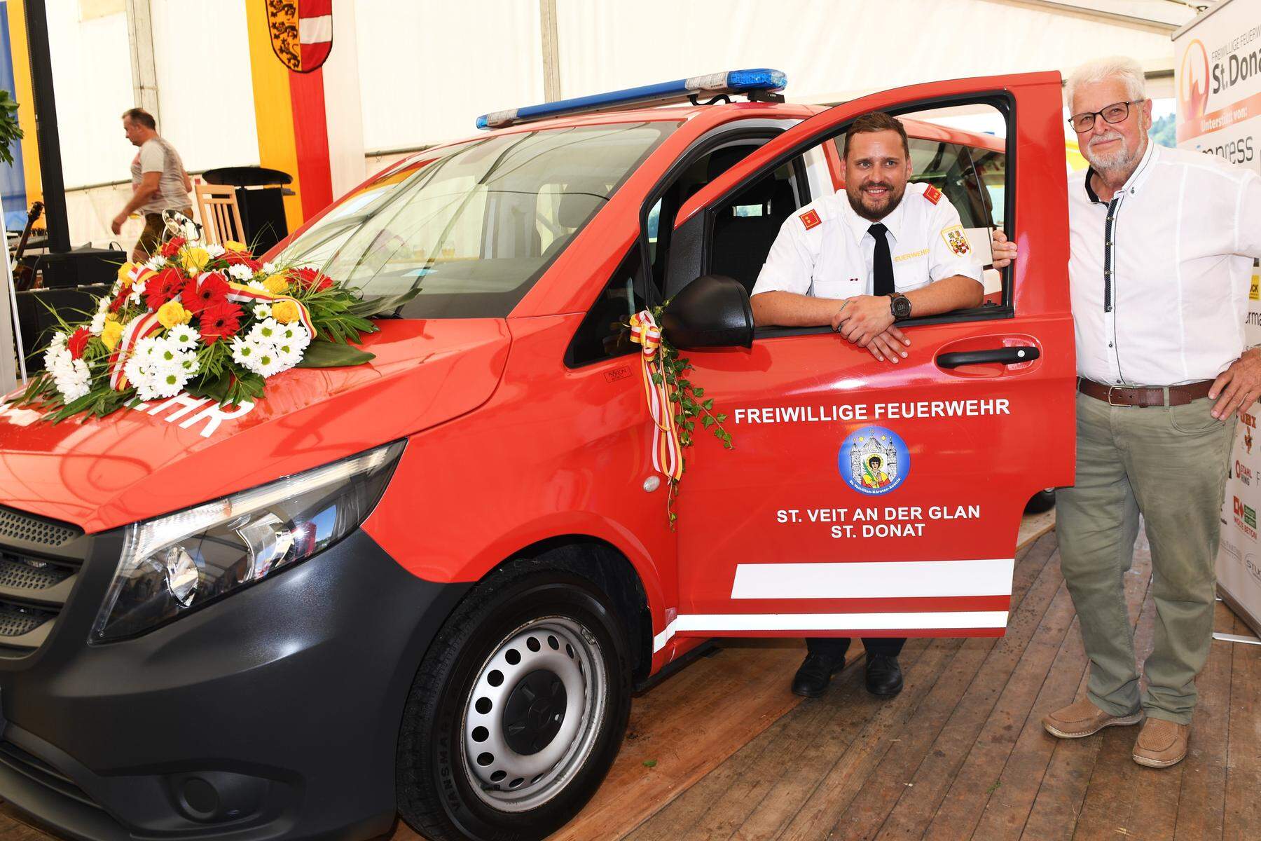 St. Veit: Die Freiwillige Feuerwehr St. Donat feiert ihr 100-Jahr Jubiläum