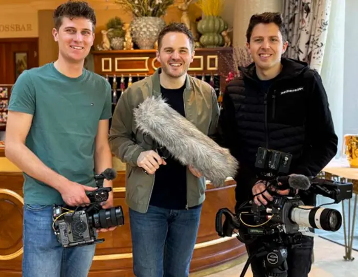 Niklas Vavpic, Bernd Radler und Christian Finding waren unter anderem für das neue „Österreich Bild“ verantwortlich