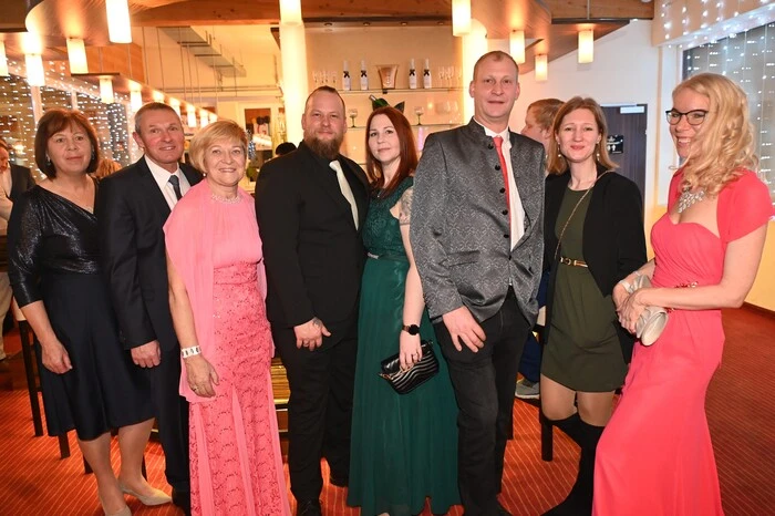 Die Ballbesucher waren in bester Stimmung