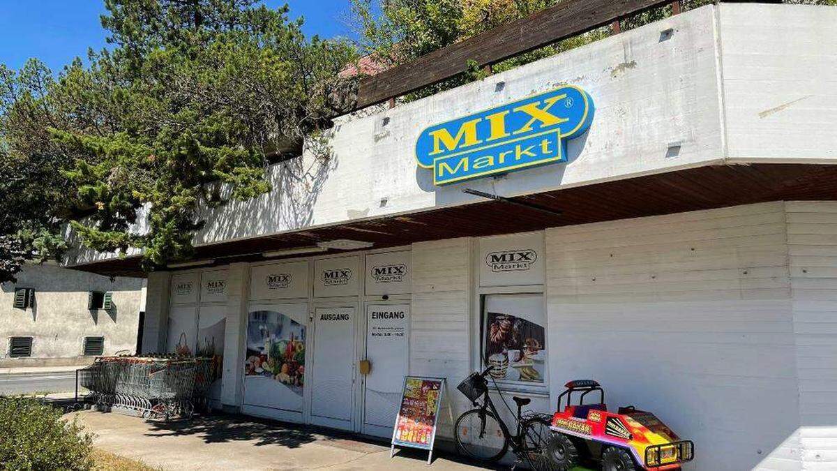 Die Mix-Markt-Filiale in Waidmannsdorf hat geschlossen
