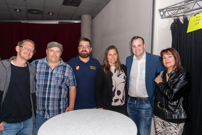 Mit dabei waren u. a. Vizebürgermeister Patrick Jonke und seine Lebensgefährtin Martina Derhaschnig, 