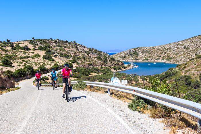 Mit dem Rad unterwegs auf griechischen Inseln