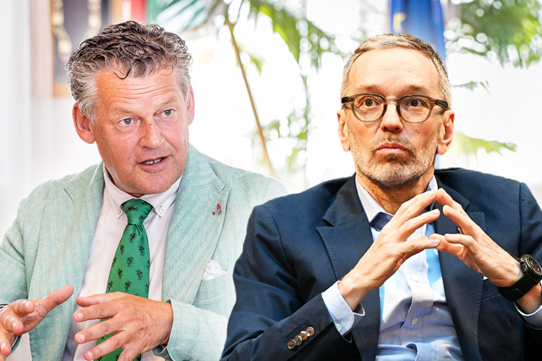 Wiener Geheimtreffen zwischen Bürgermeister Scheider und Herbert Kickl