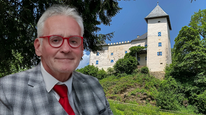 Christian W. Mucha sucht einen Kastellan für sein Schloss Drasing in der Nähe von Krumpendorf, das seit 1994 in seinem Besitz steht