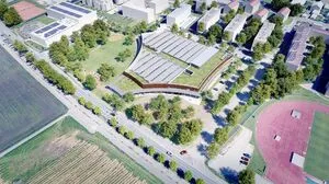 Anfang 2028 sollen Schwimmer im neuen Hallenbad ihre Bahnen ziehen