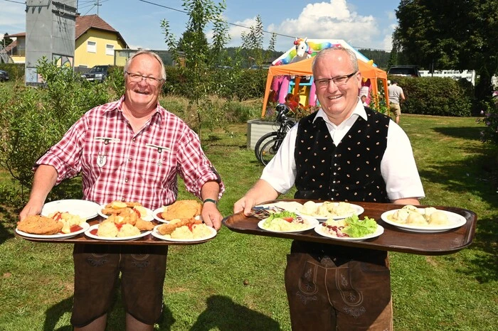 Die Schmankerln aus der Küche waren begehrt