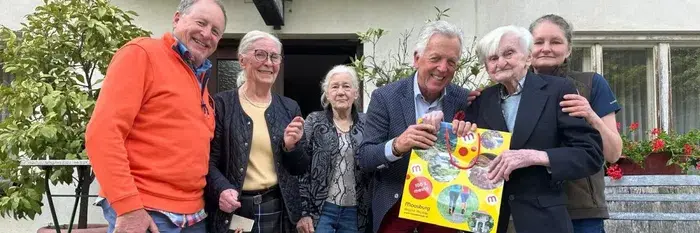 Zu seinem 103. Geburtstag erfreute sich Jaritz noch bester Gesundheit.