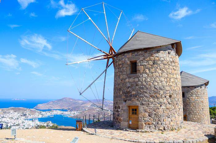 Windmühlen auf Patmos