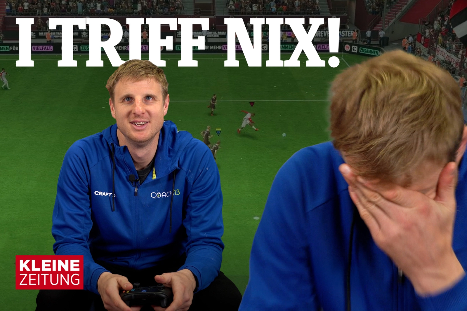 Martin Hinteregger am Rande der Verzweiflung