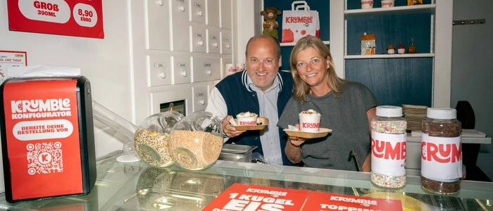 Andrea und Georg Blochberger holen den „Crumble“-Hype nach Klagenfurt 