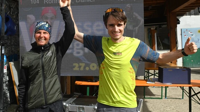 Michaela Zwerger und Daniel Rohringer gewannen den Bewerb zum österreichischen Berglauf Cup