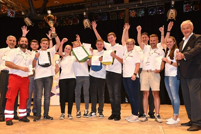 Den Bewerb Silber hat das Team Johanniter 3 mit den Teilnehmern Samuel Stingl, Sarah Rusterholz, Felix Maierbrugger, David Dörfler und Sebastian Posegger gewonnen. 