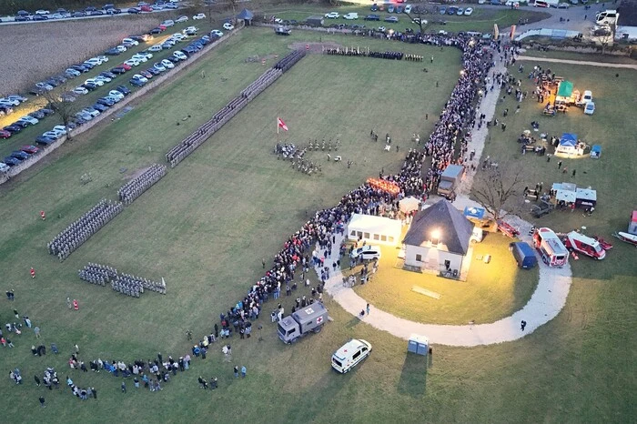 Eine großartige Kulisse von oben vor der Burg Hochosterwitz