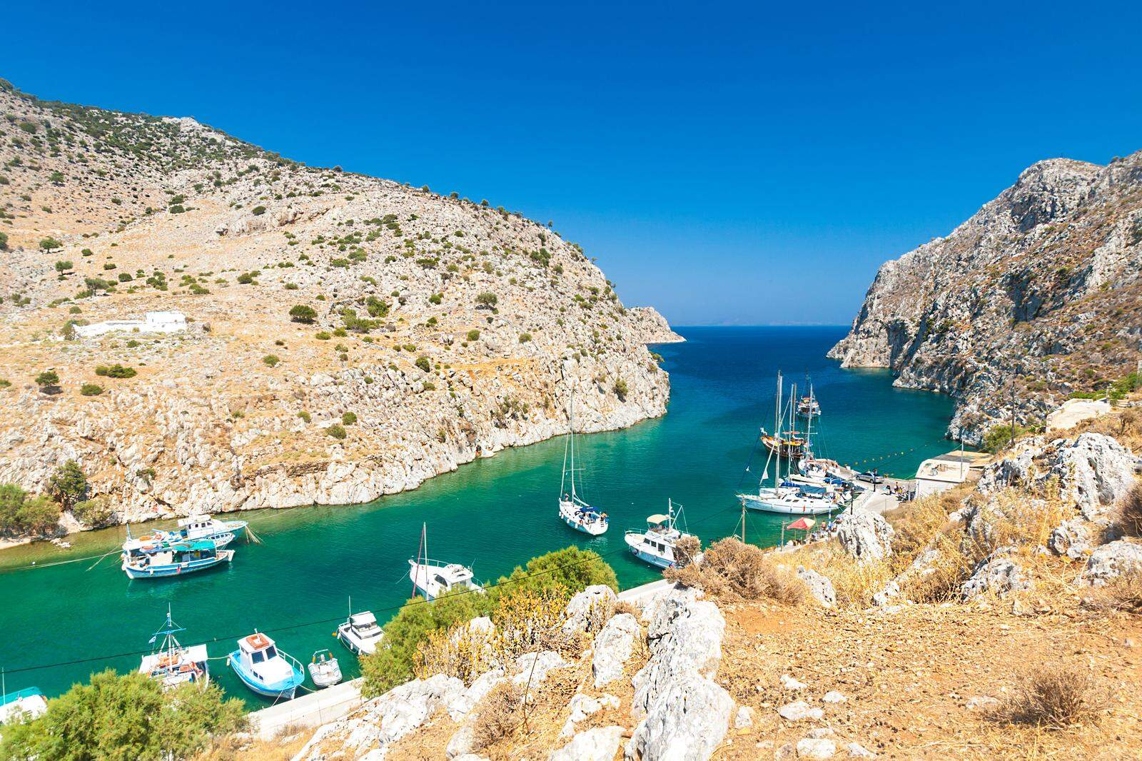 Fjord auf Kalymnos