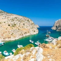 Fjord auf Kalymnos