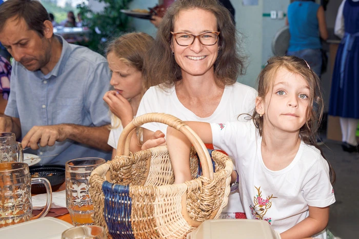 Die Besucher waren gut gelaunt. 
