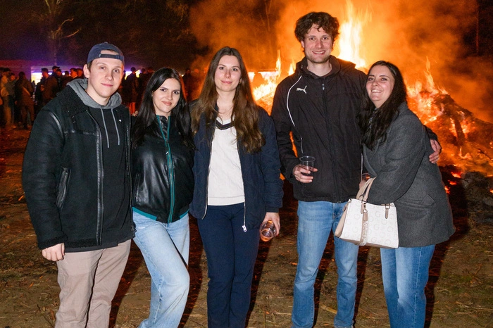 Osterfeuer; Fotograf Thomas Hude; Ostern; Karsamstag; Feuer; 4.4.2026; Alte Stadtgrenze; Brauchtumverein Pokeritsch 2.0; Klagenfurt
