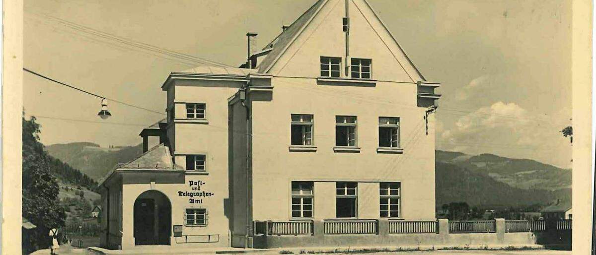 Das ehemalige Post- und Telegraphen-Amt in Völkermarkt (1933)
