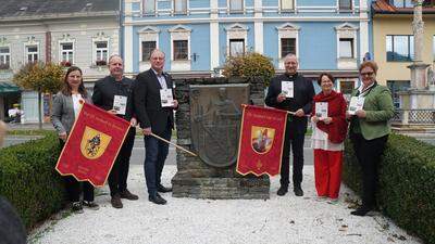 Sonja Melcher, Alexander Pichler, Dieter Dohr, Martin Edlinger, Rosemarie Eichwalder und Carmen Gsodam (von links)