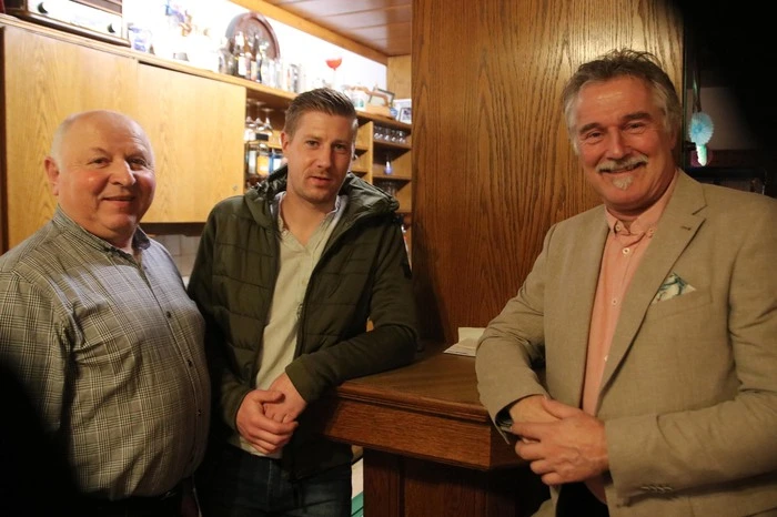 Vizebürgermeister Fanz Josef Smrtnik (ganz rechts) mit Besuchern