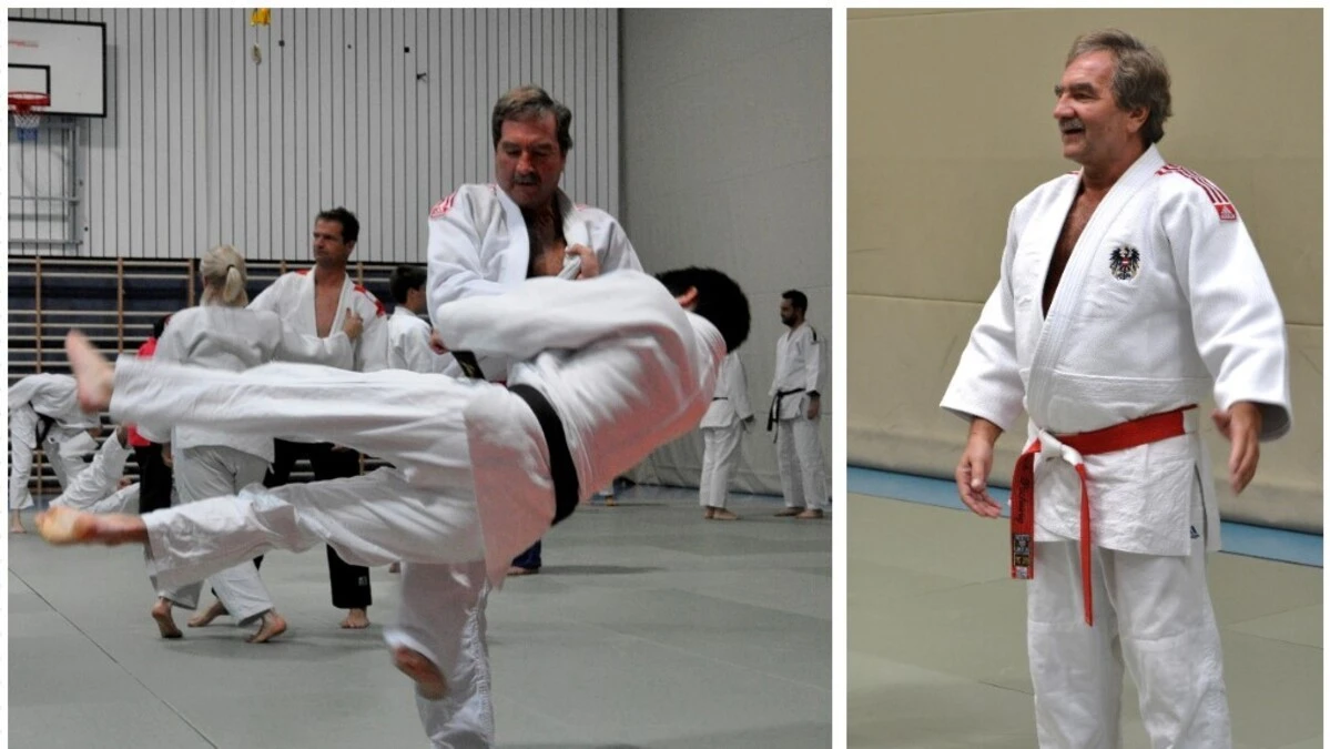 Seit 52 Jahren aktiv auf der Matte: Erich Pachoinig vom Judoclub Wolfsberg