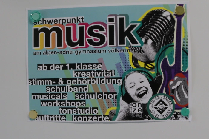 Ab Herbst 2026 wird der Musikschwerpunkt wieder angeboten