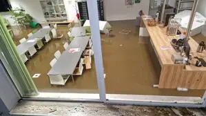 So sah es nach dem Hochwasser bei der „Hermes Pharma“ aus