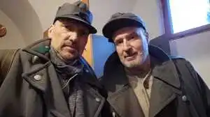 Die Apostel Petrus (Peter Steinbauer) und Johannes (Ernst Vallant)