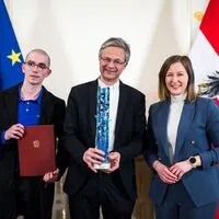 Antonio Mesa, Hanzej Rosenzopf und Claudia Bauer (von links)