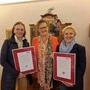 Christiane Benger, Astrid Legner und Gisela Meran (von links)