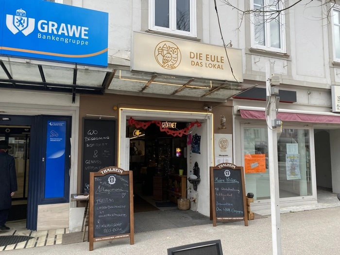 Das Lokal befindet sich am Völkermarkter Hauptplatz