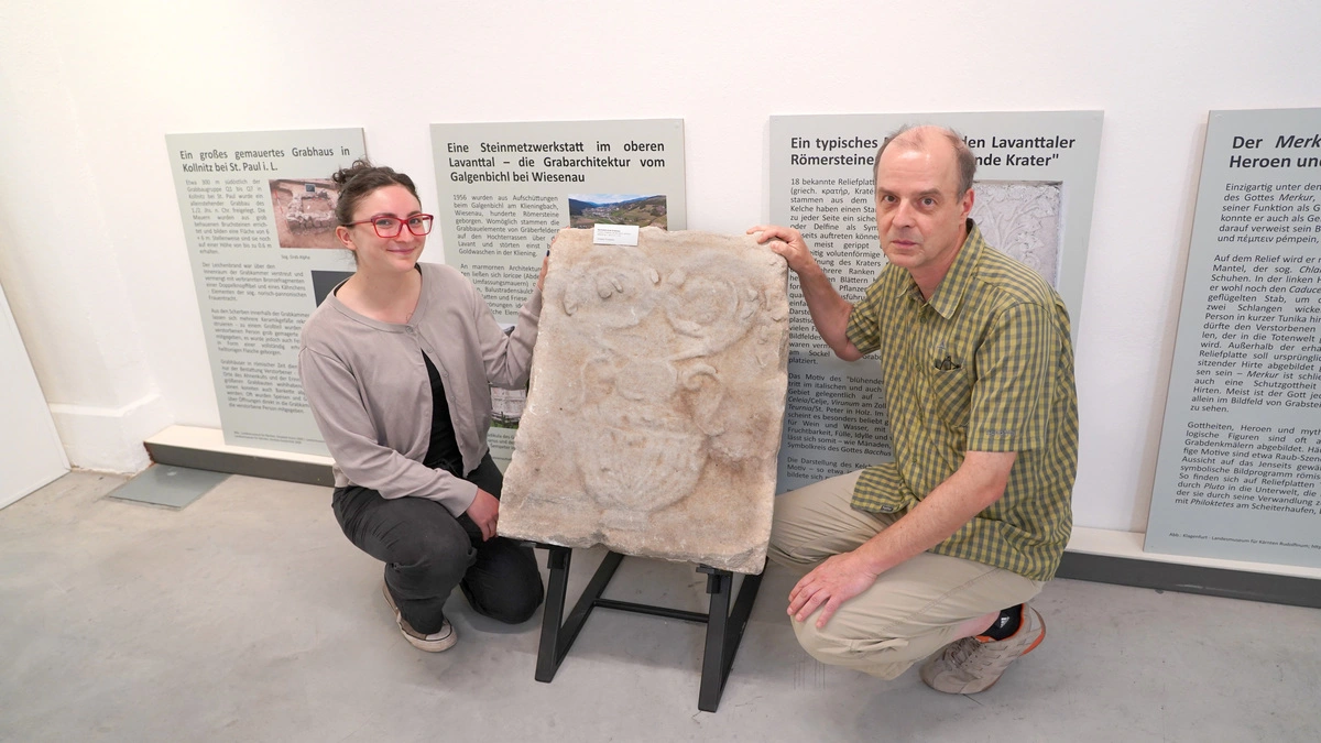 Die Kuratoren Corinna Zernig und Stephan Karl 