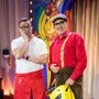 Der Feldkirchner Faschingsclub mit der Nummer "Scherzinger im AMS Warteraum": Peter Michael Kowal mit Walter Vaschauner