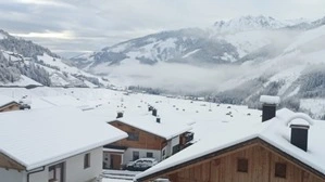 In Obertilliach liegen am 15. Mai 15 bis 20 Zentimeter Neuschnee 