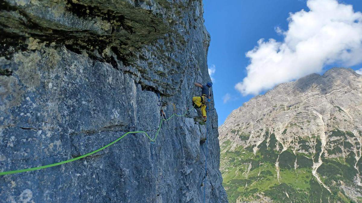 Nur einmal wurde die „Grüne Nase“ über diese Route erklommen