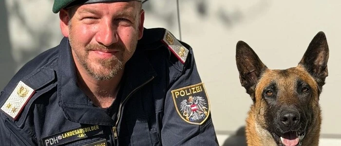 Richau mit seinem vierbeinigen Kollegen „King Louie“