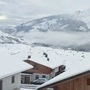 In Obertilliach liegen am 15. Mai 15 bis 20 Zentimeter Neuschnee 