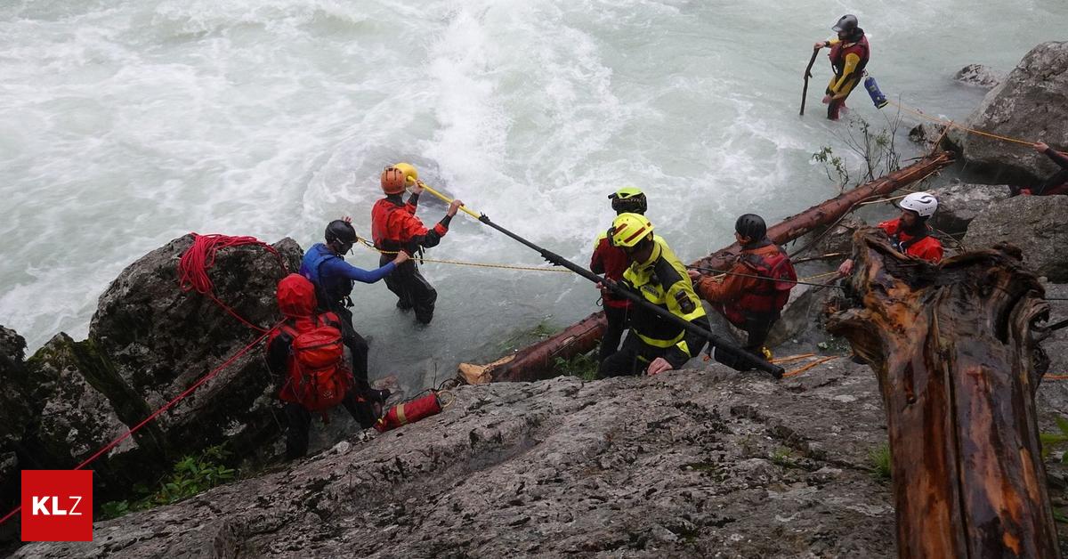 Heavy rain: Storm drama in Slovenia, kayaker found dead from river
