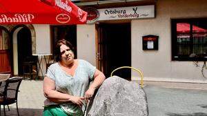 Elke Kazianka wäre gerne in der „Ortsburg“ in Pension gegangen