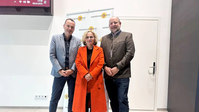 Martin Plunger, Elisabeth Blanik und Arnold Wackerle