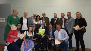 Sarah Schaar gratulierte dem Behindertensportverein Spittal zu seinem 40. Jubiläum
