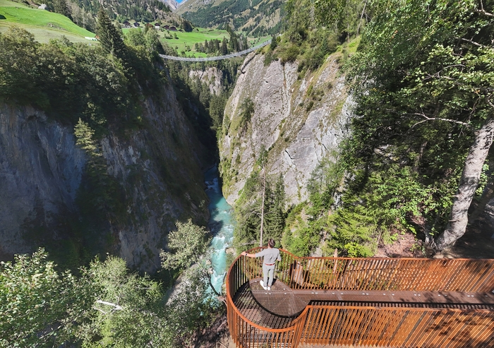 Ein atemberaubender Ausblick wartet auf Wanderer