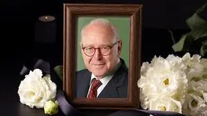 Ein Trauer-Sujet von einem Mann