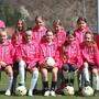 Die Sachsenburger „Soccer Girls“ mit Trainerin Alicia Morgenstern